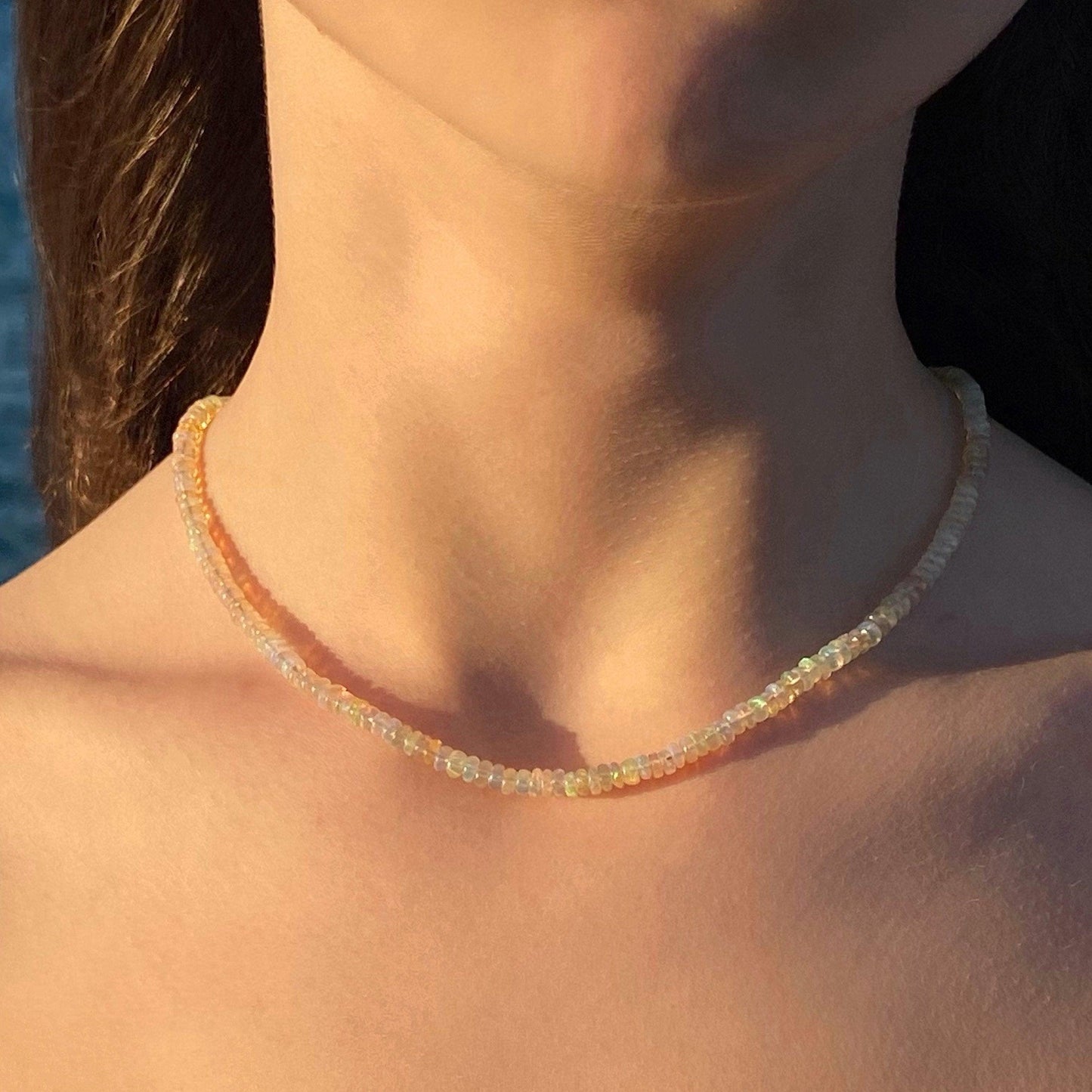 Ethiopian Opal Necklace