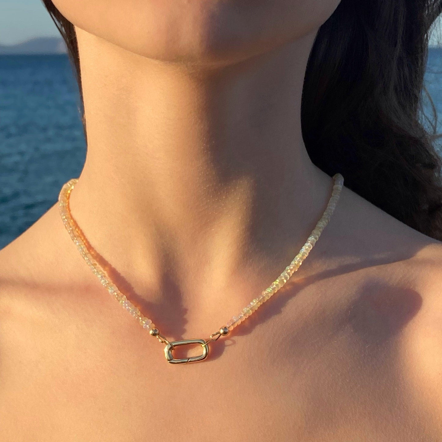 Ethiopian Opal Necklace