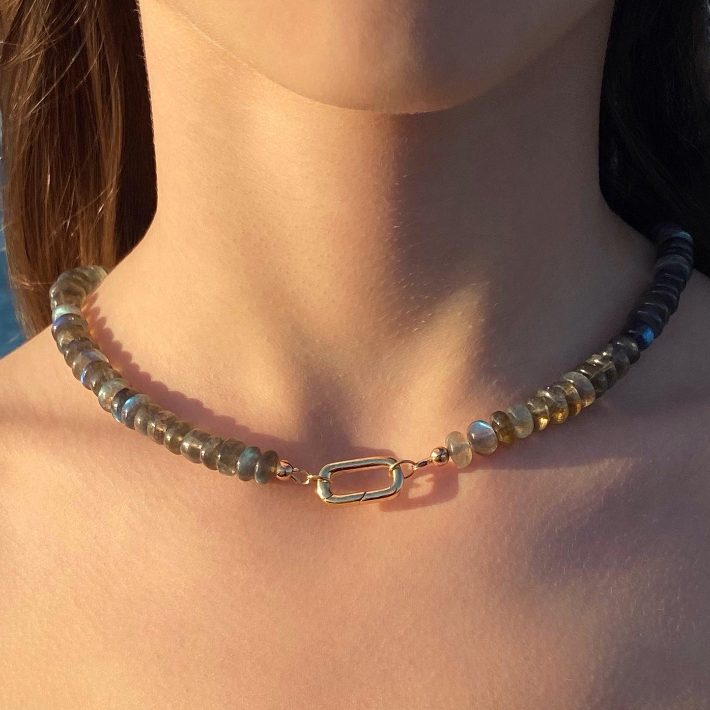 Labradorite necklace