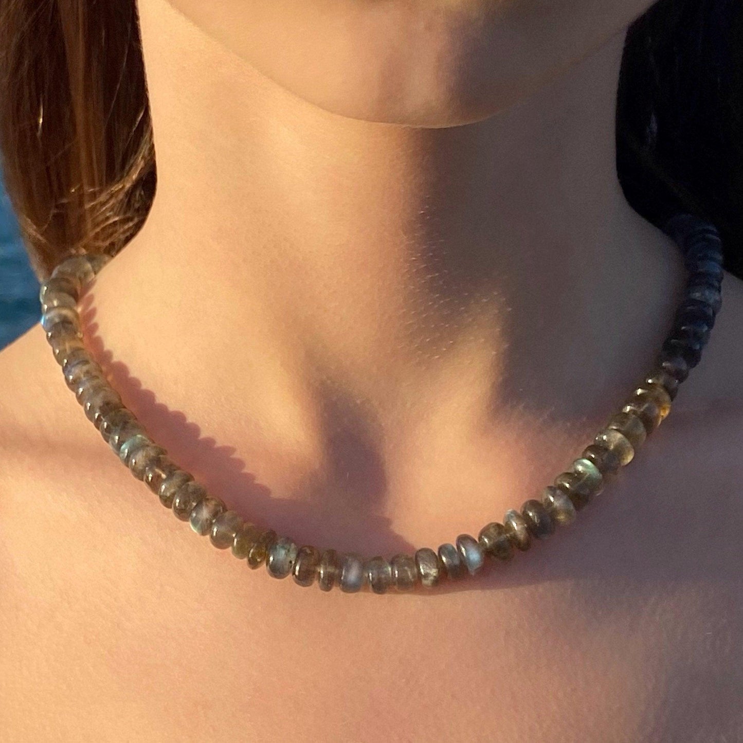 Labradorite necklace