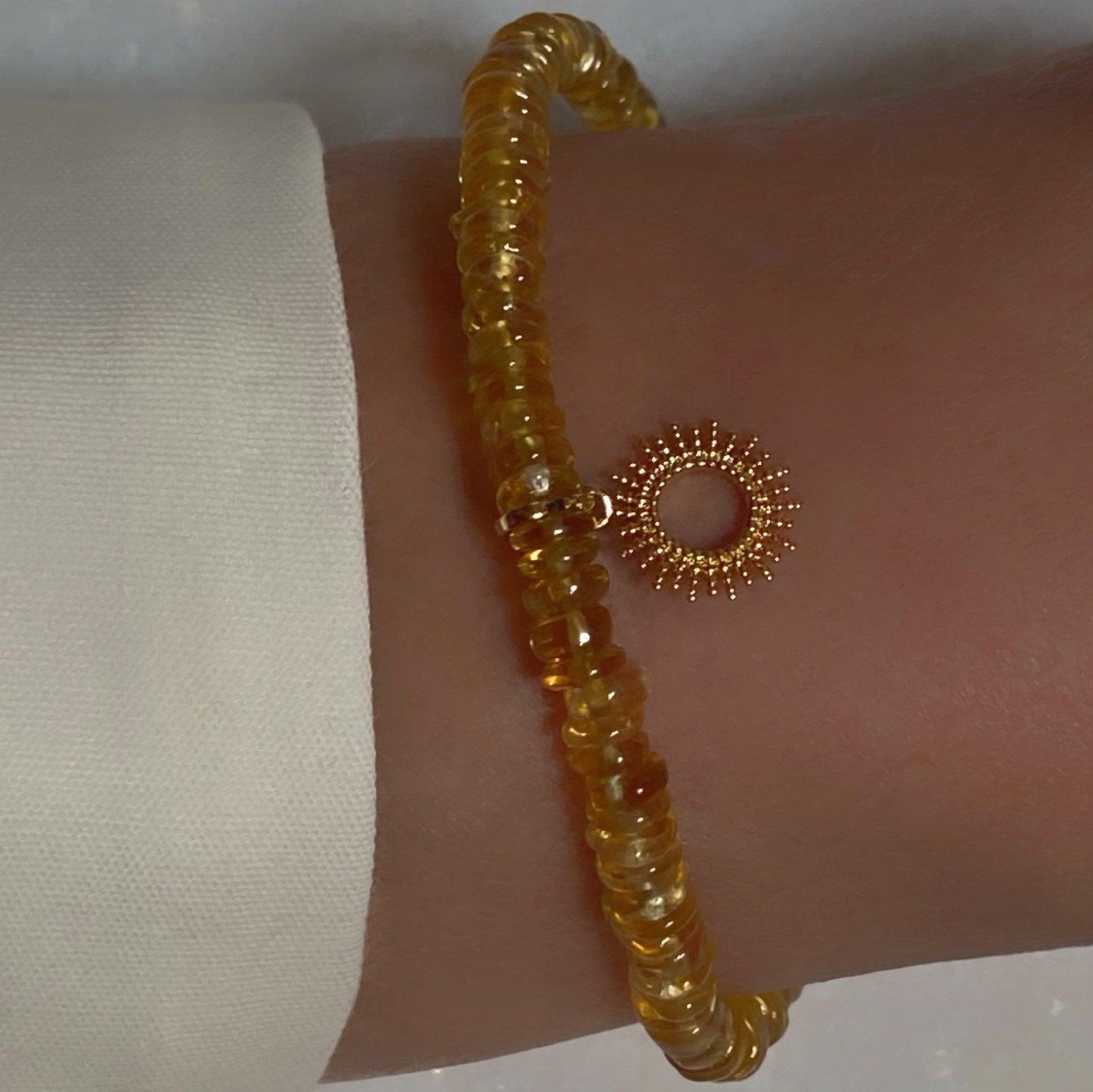 Citrine Crystal Bracelet