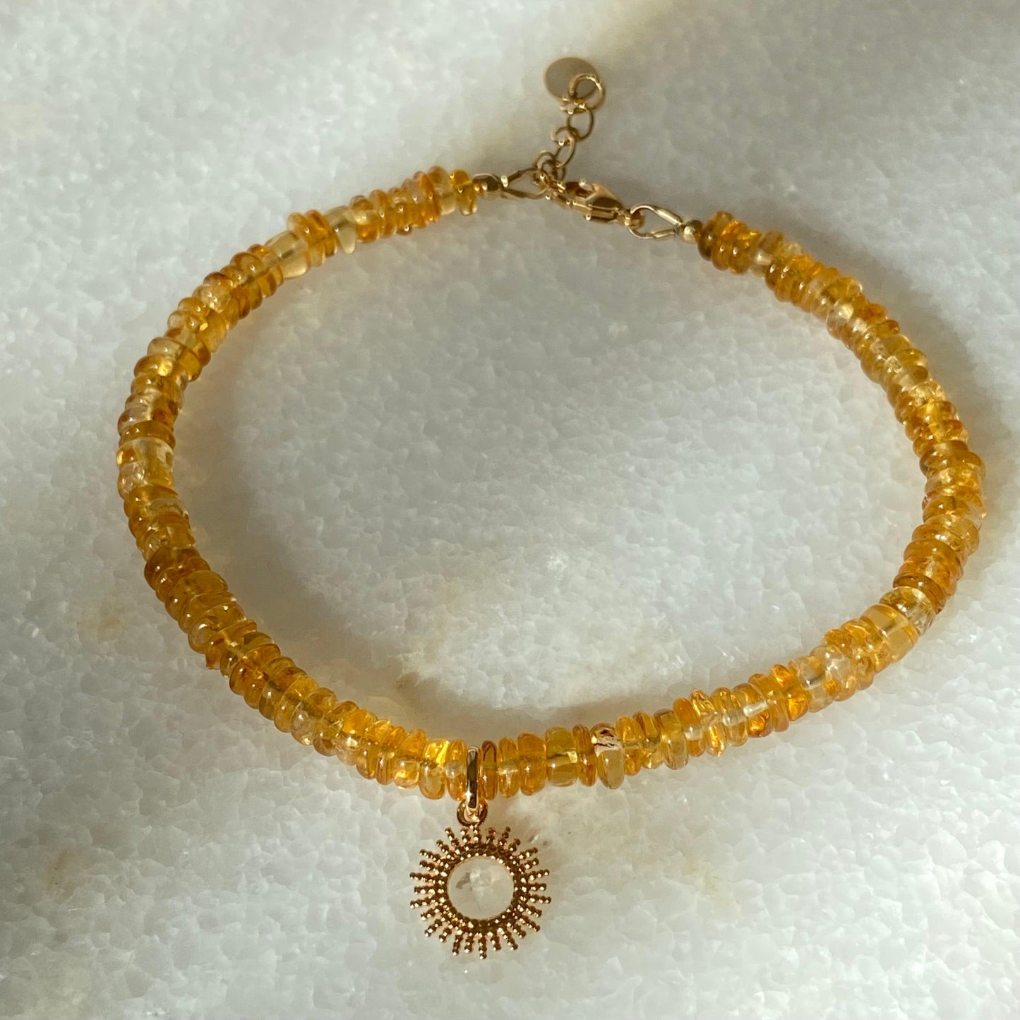 Citrine Crystal Bracelet