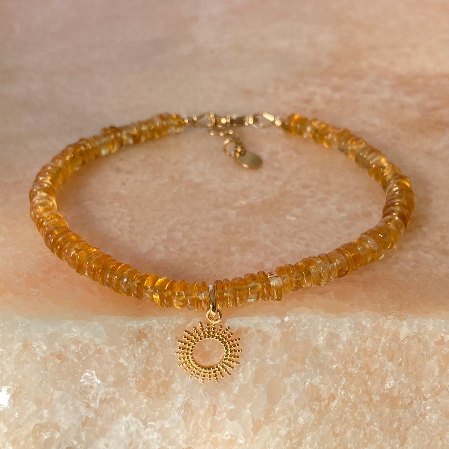 Citrine Crystal Bracelet