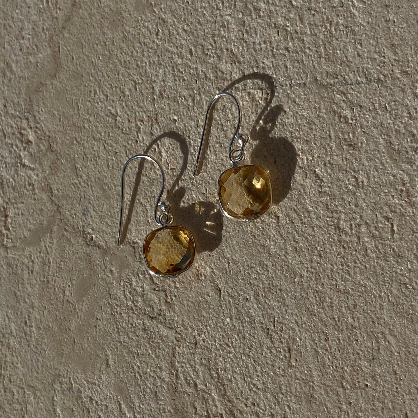 Sterling Silver Citrine Earrings