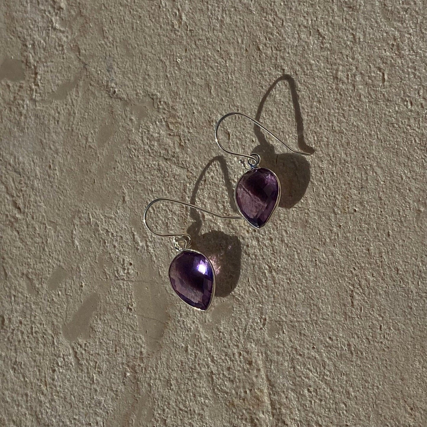 Sterling Silver Amethyst Earrings