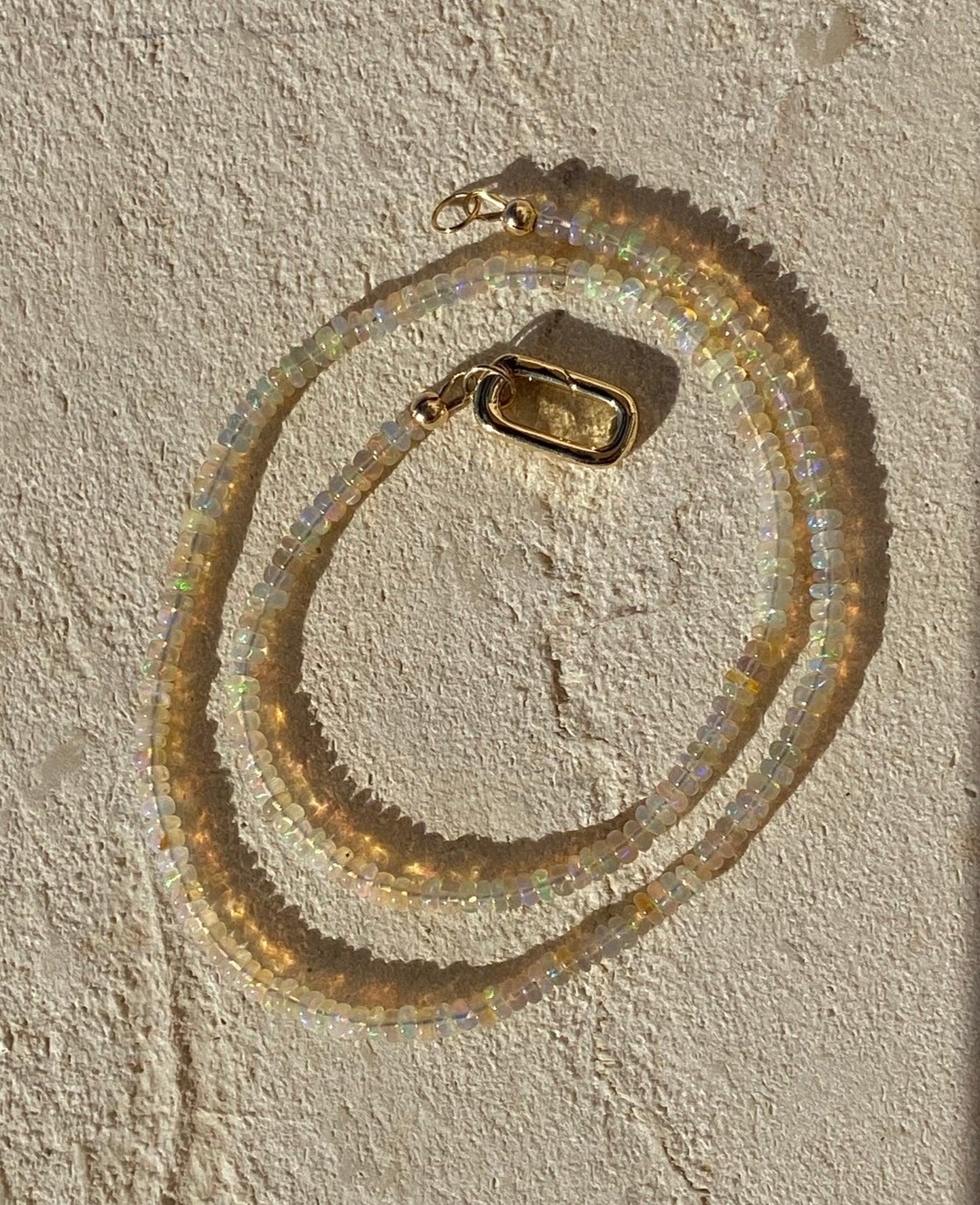 Ethiopian Opal Necklace